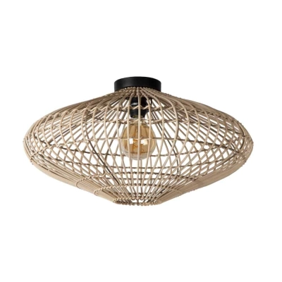 lafabryka.pl Plafon MAGALI Ø 56 cm 1xE27 Light wood 03135/56/72 Lucide